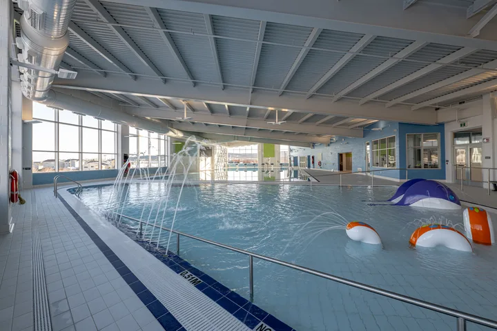 Pool inside the new H.G.R.