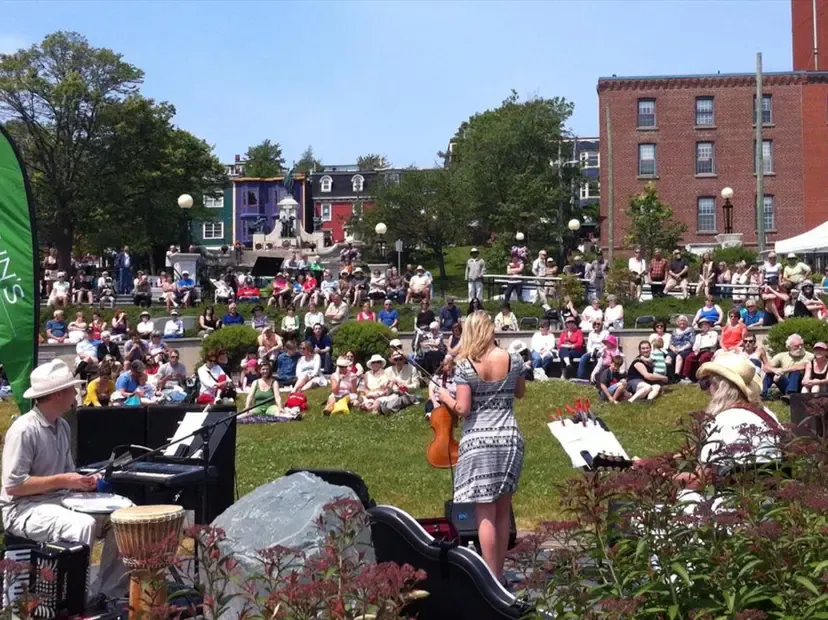 Harbourside Park in St. John's, Newfoundland and Labrador